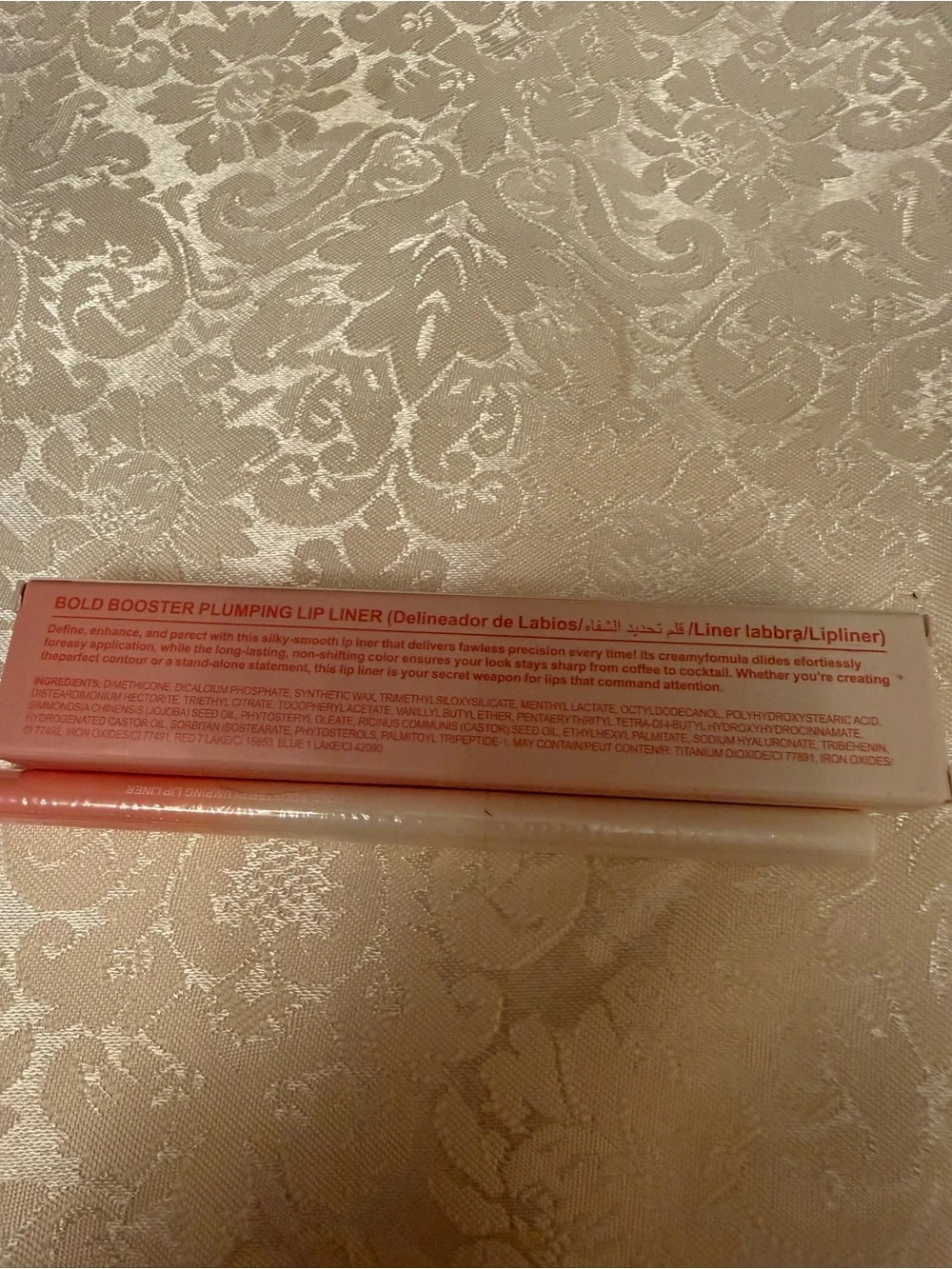 Pagevine Bold Booster Plumping Hydrating Twist-Up Lip Liner Cocoa Crush 0.007 oz